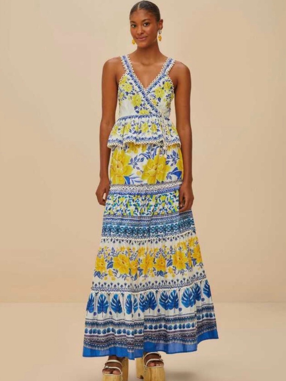 FARM Rio Zuli floral print maxi skirt - Picture 4 of 4
